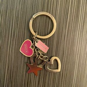 Coach key holder/charm